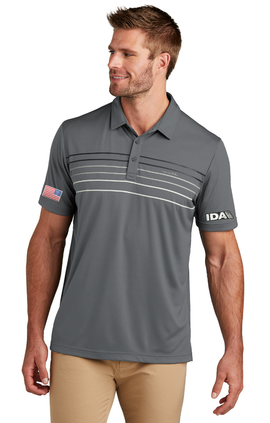 TravisMathew Coto Performance Chest Stripe Polo