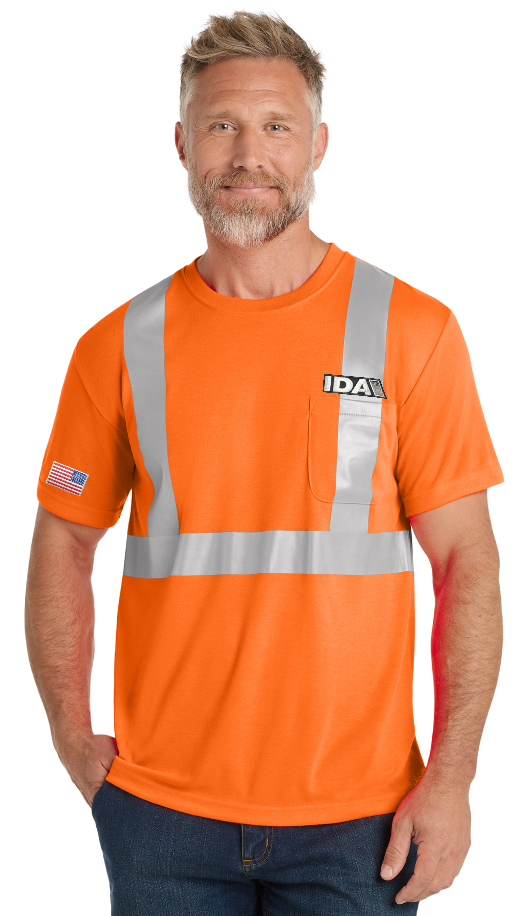 CornerStone® ANSI 107 Class 2 Mesh Safety Tee