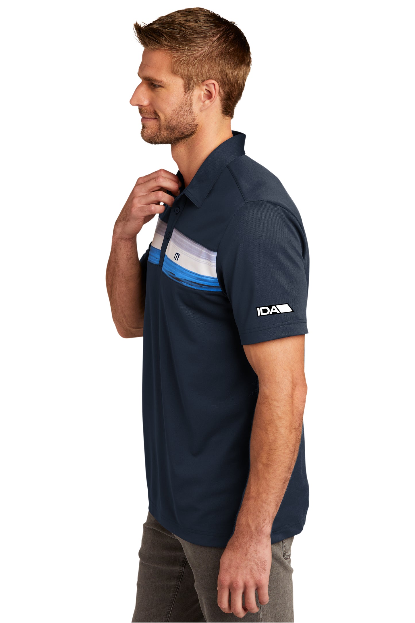 TravisMathew Cabana Chest Stripe Polo TM1MU416