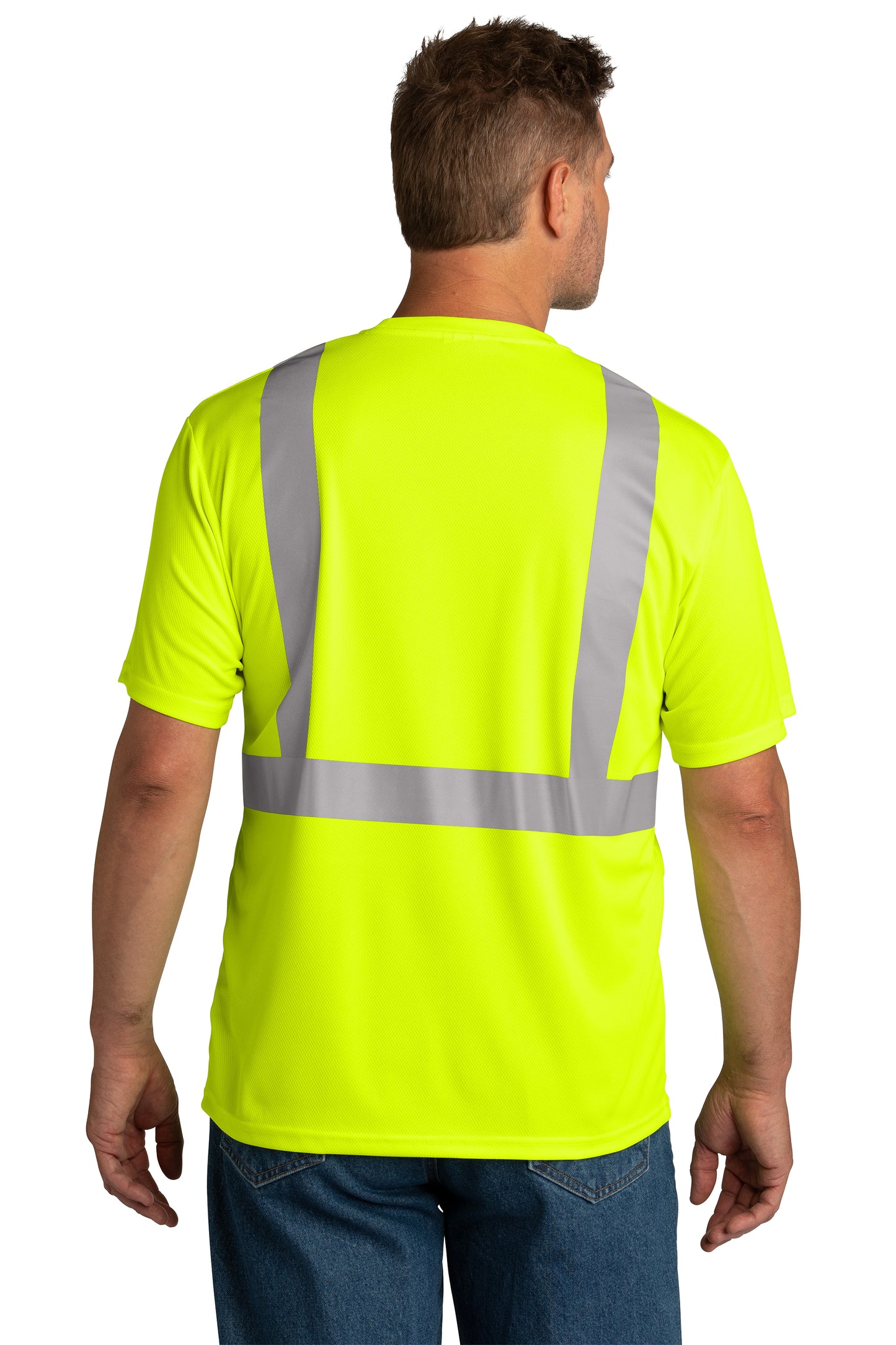 CornerStone® ANSI 107 Class 2 Mesh Safety Tee