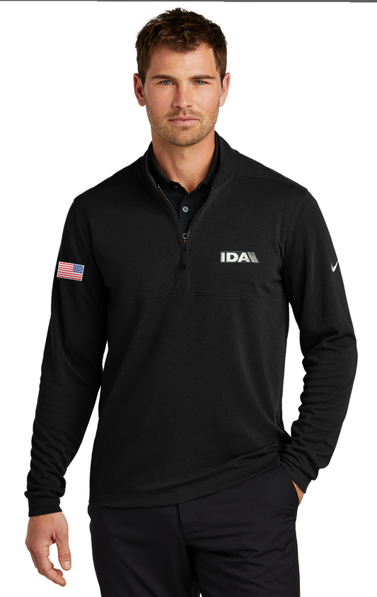 Nike Textured 1/2-Zip Cover-Up