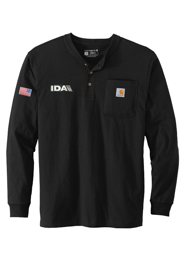 Carhartt® Long Sleeve Henley T-Shirt