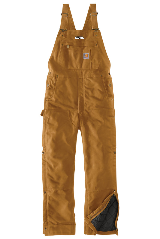 Carhartt® Tall Firm Duck Insulated Bib Overall